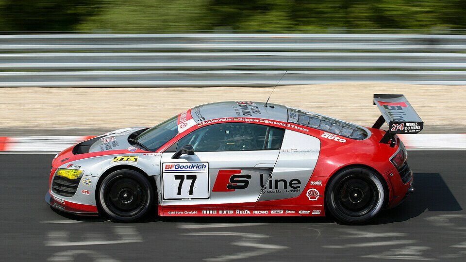 Der führende Audi läuft bisher ohne Probleme, Foto: VLN/Brucke