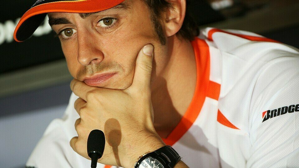 Fernando Alonso erwartet keine Wunder beim Heimrennen., Foto: Sutton