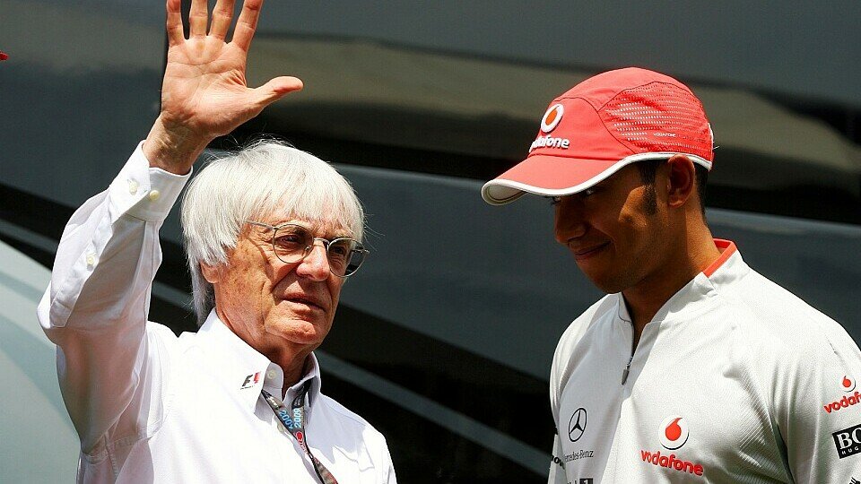 Bernie Ecclestone versteht die Kritik an Lewis Hamilton nicht, Foto: Sutton