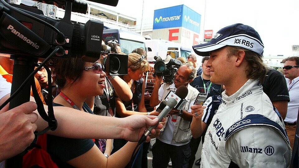 Nico Rosberg findet die Williams-Entwicklung positiv, Foto: Sutton