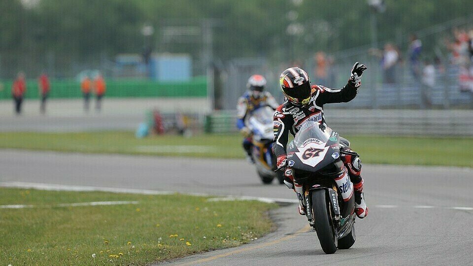 Rang zwei für Shane Byrne in Misano., Foto: Sterilgarda Ducati