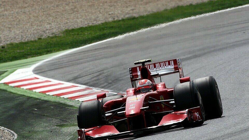 Wenn er lief, war der Ferrari nach Kimi Räikkönens Geschmack, Foto: Sutton
