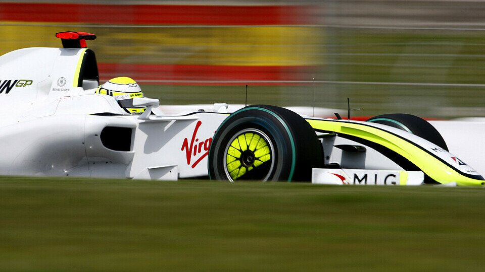 Jenson Button steht wieder ganz vorne., Foto: Brawn GP