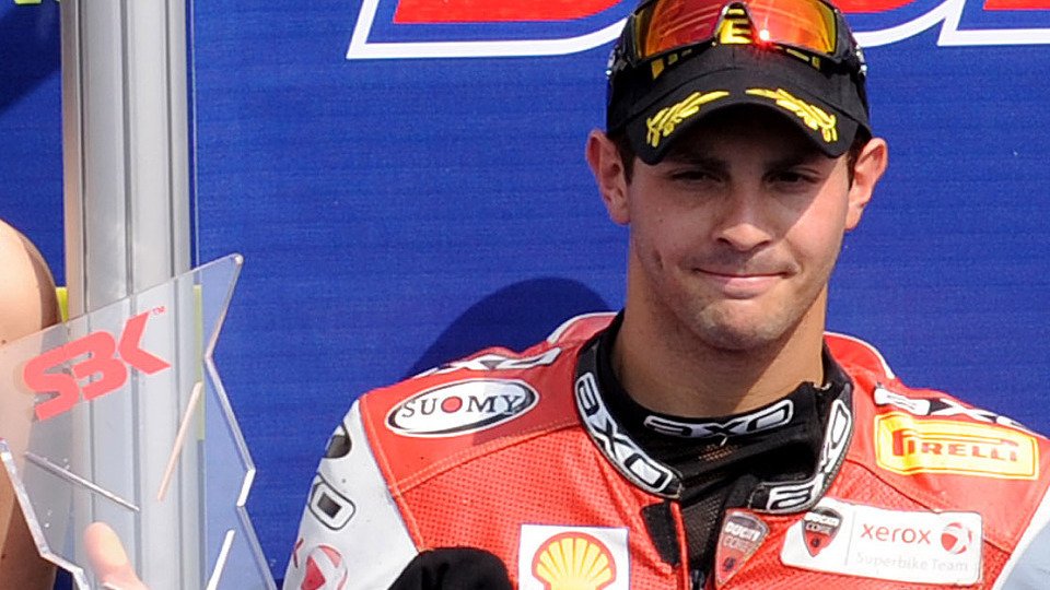 Fabrizio gewinnt das erste Rennen in Monza., Foto: Ducati