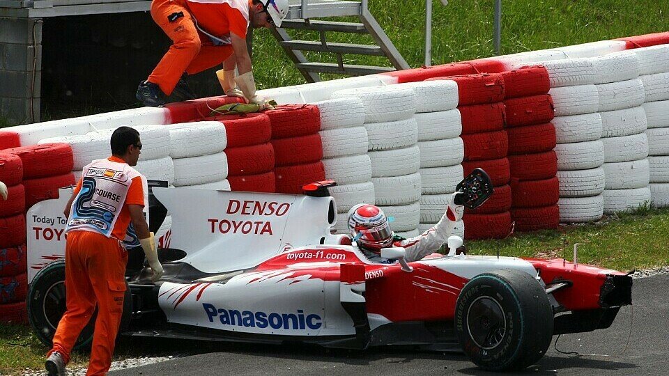 Jarno Trullis Rennen endete früh., Foto: Sutton