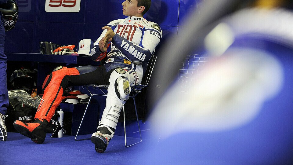 Jorge Lorenzo erlebte was ganz Neues, Foto: Yamaha