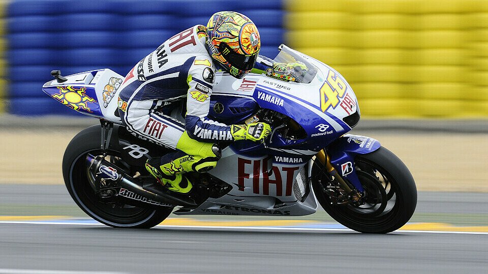 Valentino Rossi legte vor, Foto: Yamaha