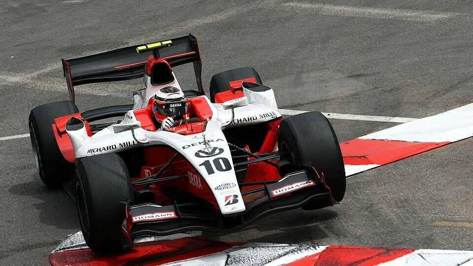 Nico Hülkenberg holte in Monaco sein erstes Podium in der GP2-Hauptserie., Foto: Sutton