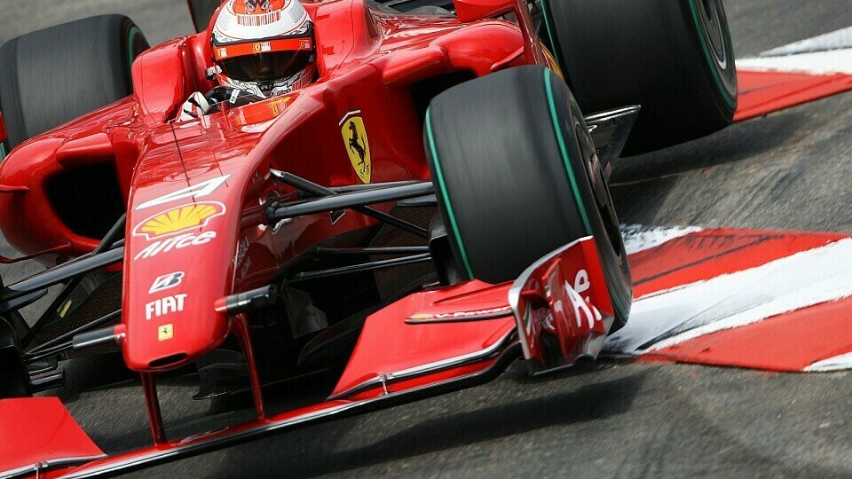Kimi Räikkönen will gewinnen. Immer! Darum war er mit seinem ersten Podestplatz der Saison auf Rang drei auch nicht zufrieden., Foto: Sutton