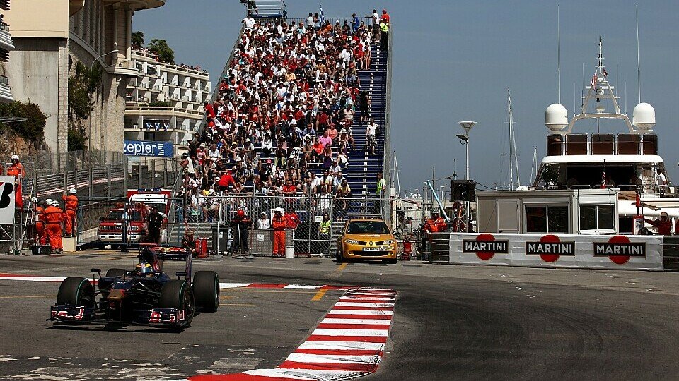Sebastien Bourdais freute sich zu seiner Formel-1-Zeit noch über die Auslaufflächen, Foto: Sutton