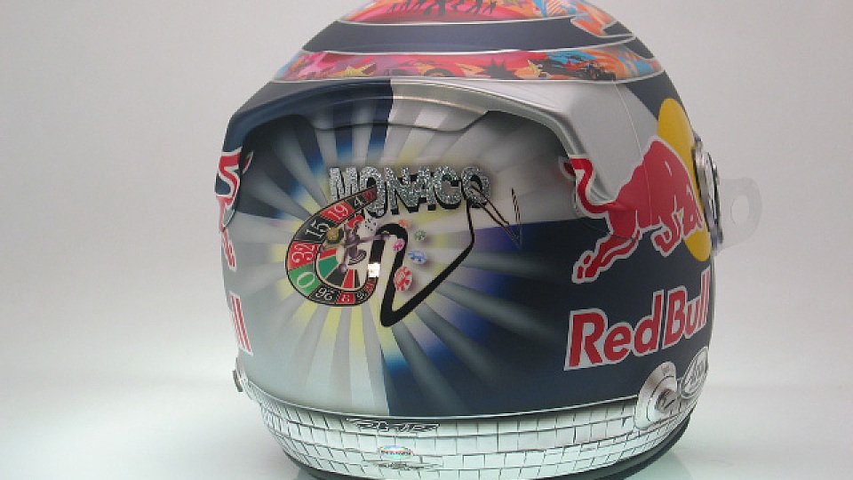 Vettels Monaco-Helm war eine Spezialanfertigung., Foto: JMD