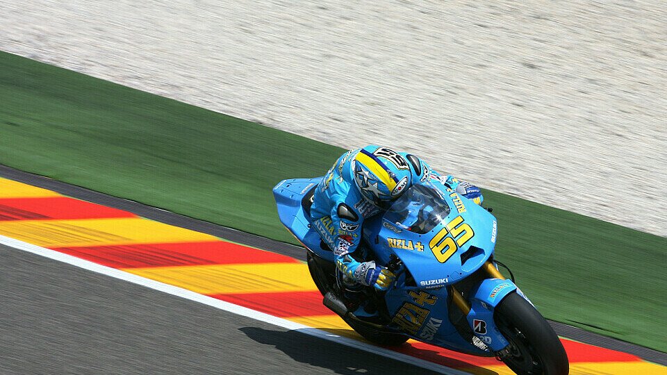 Capirossi fuhr mit Erfahrung in die erste Reihe., Foto: Suzuki Capirossi fuhr mit Erfahrung in die erste Reihe., Foto: Suzuki
