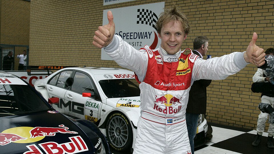 Mattias Ekström setzte sich auch in der Lausitz an die Spitze., Foto: DTM