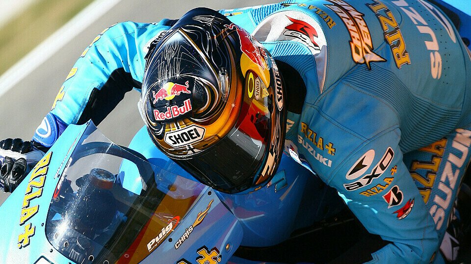 Erneuter Sturz von Vermeulen auf dem Sachsenring., Foto: Suzuki
