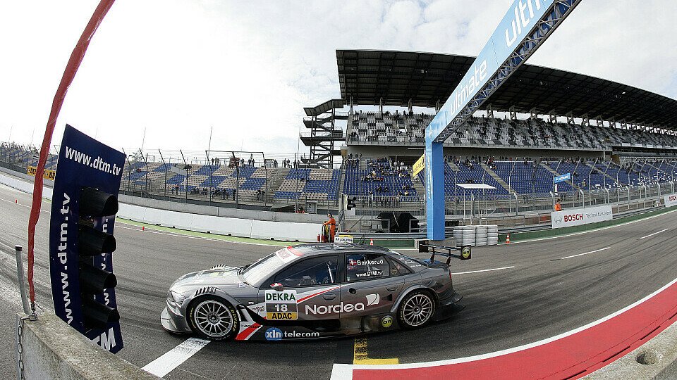Christian Bakkerud will sich von Rennen zu Rennen steigern, Foto: Audi