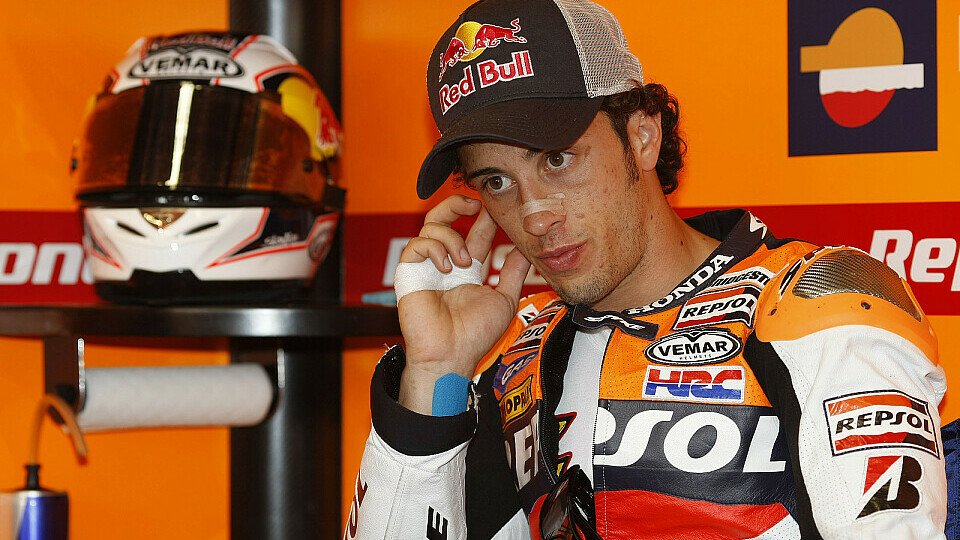 Andrea Dovizioso fühlte sich mit dem neuen Chassis gleich wohl, Foto: Honda