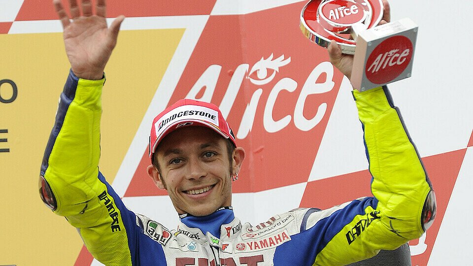 Valentino Rossi: 2010 zwei Mal am Tag aufs Podest?, Foto: Bridgestone