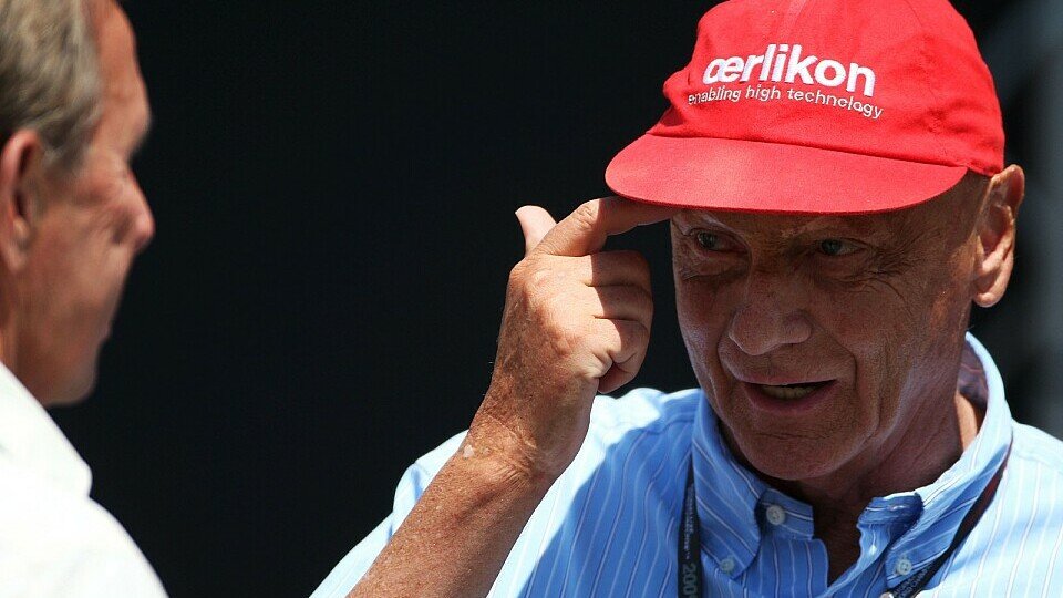 Niki Lauda versteht es nicht, Foto: Sutton
