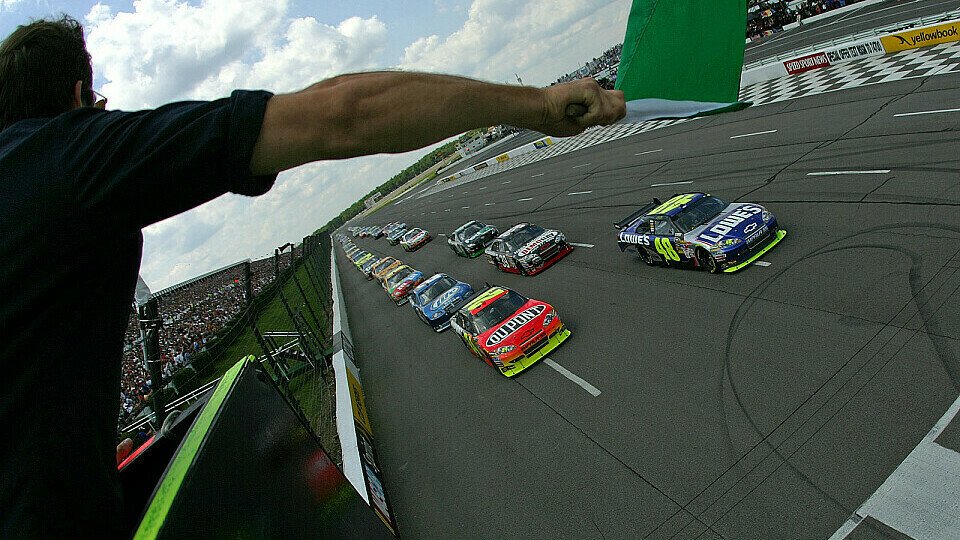 Am Sonntag fällt die Grüne Flagge zum 14. Saisonlauf in Pocono, Foto: NASCAR