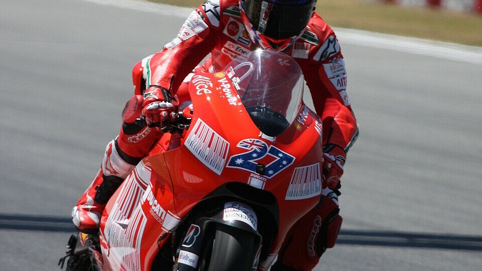 In Barcelona traten die Symptome bei Casey Stoner erstmals auf., Foto: Ronny Lekl