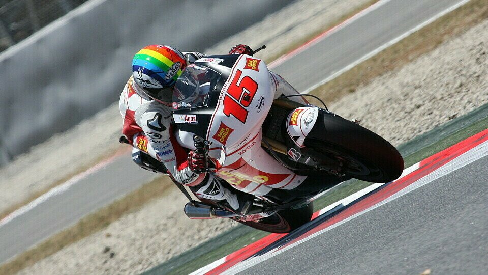 Alex de Angelis hat den Blick nach vorne gerichtet, Foto: Ronny Lekl