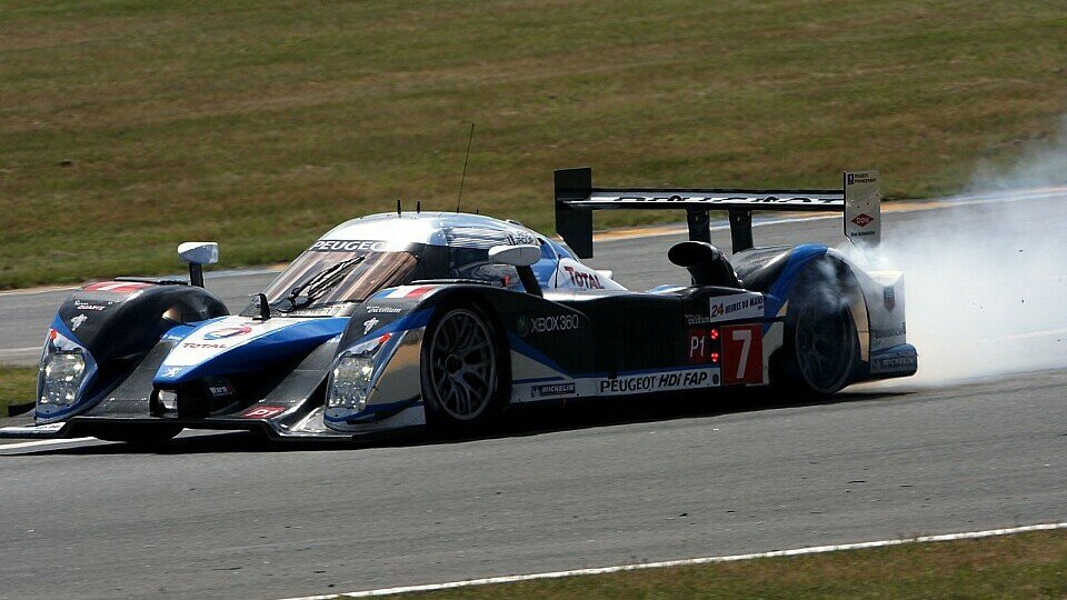 Peugeot führt in Le Mans., Foto: Hartley/Sutton