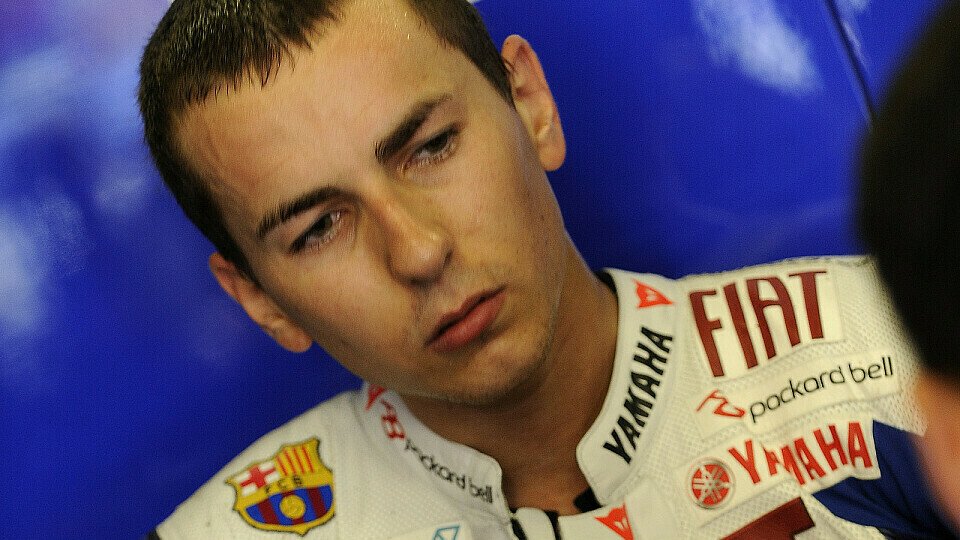 Jorge Lorenzo griff im falschen Moment an, Foto: Yamaha