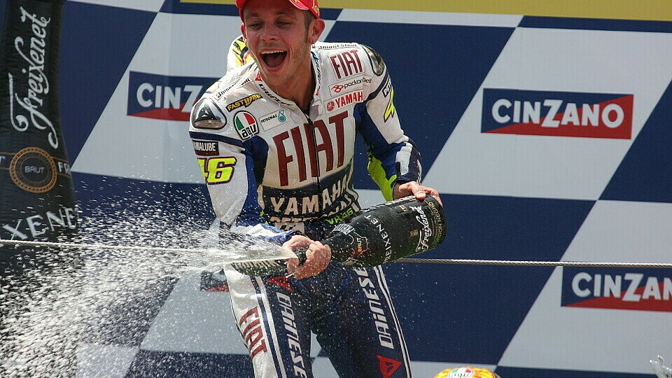 Rossi will wieder mit Yamaha siegen, Foto: Ronny Lekl