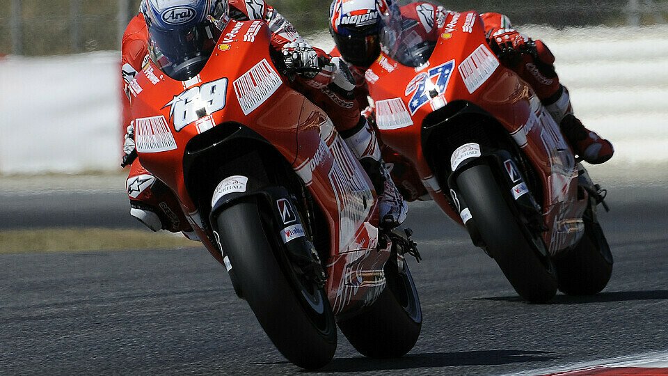 Nicky Hayden war zwar fitter, aber nicht schneller, Foto: Ducati