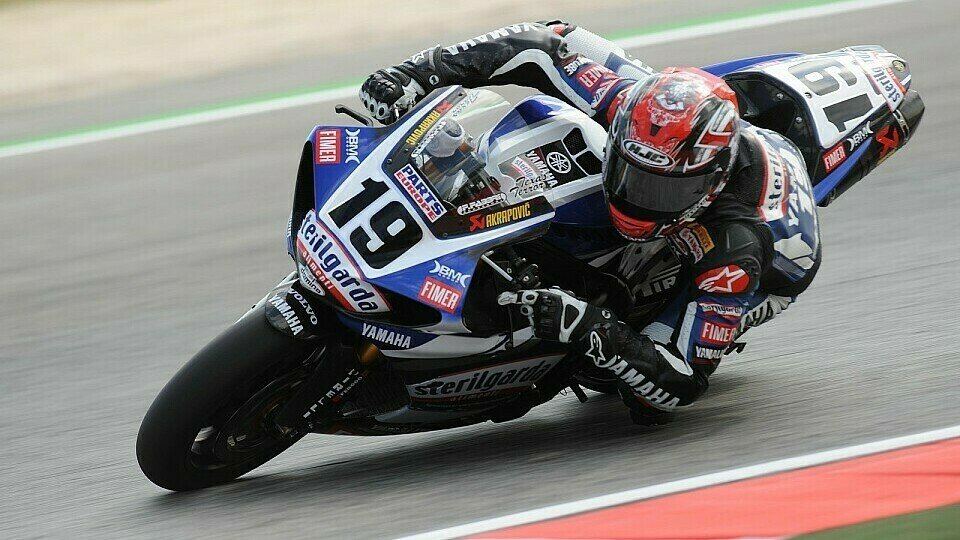 Gegen Ben Spies hatte in Donington heute keiner eine Chance., Foto: Yamaha