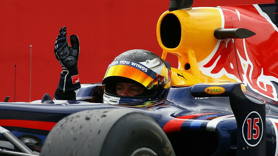 Sebastian Vettel fuhr überlegen zum Sieg., Foto: Red Bull