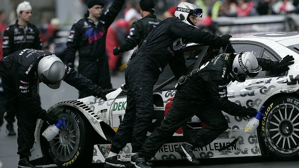 Maro Engels Rennen endete in der Boxengasse., Foto: DTM