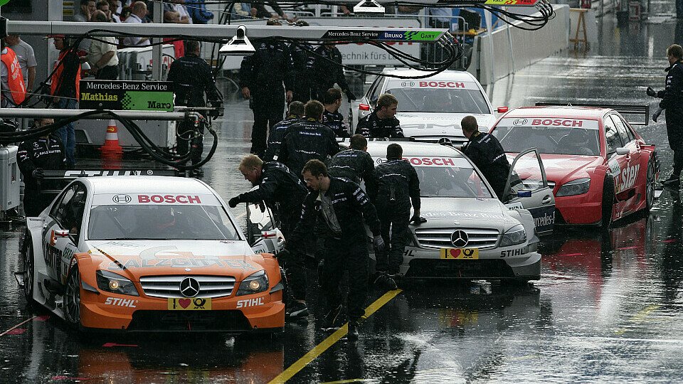 Mercedes muss zuladen, Foto: DTM
