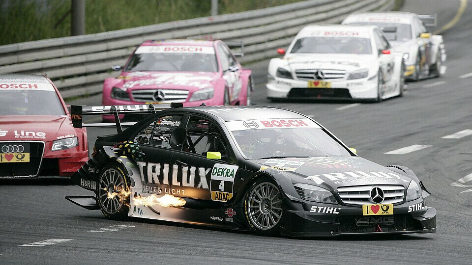 Ralf Schumacher verlor in Runde eins Positionen., Foto: DTM