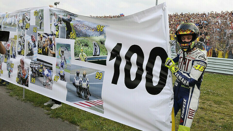 Valentino Rossi feierte die 100, Foto: Milagro