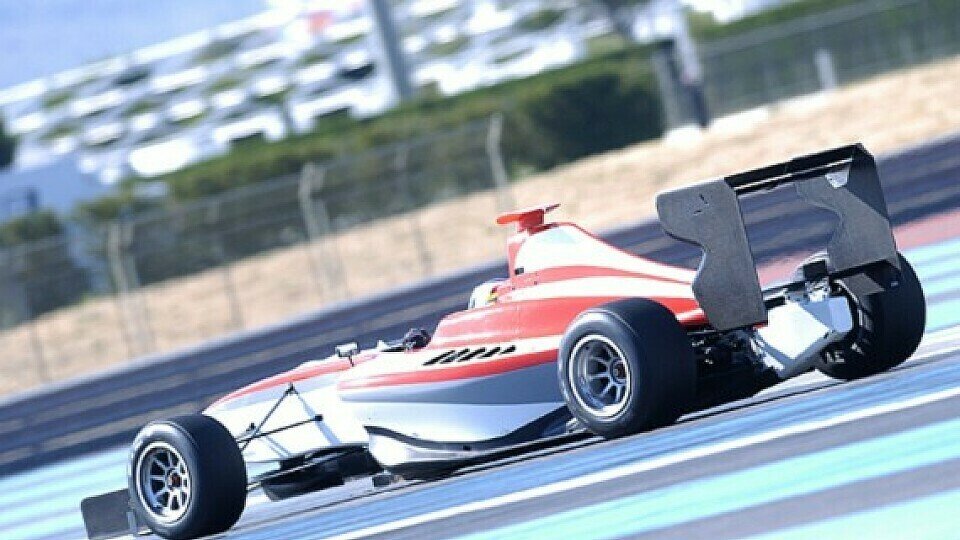 Grosjean testete den neuen GP3-Renner, Foto: GP2 Series