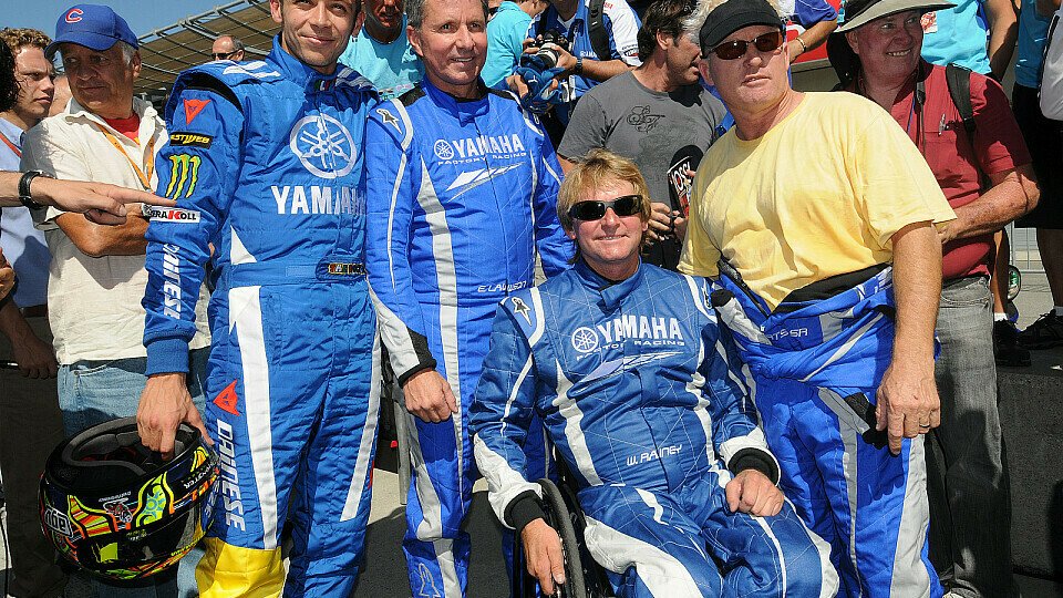 Wayne Rainey erwartet Valentino Rossi ganz vorne, Foto: Yamaha