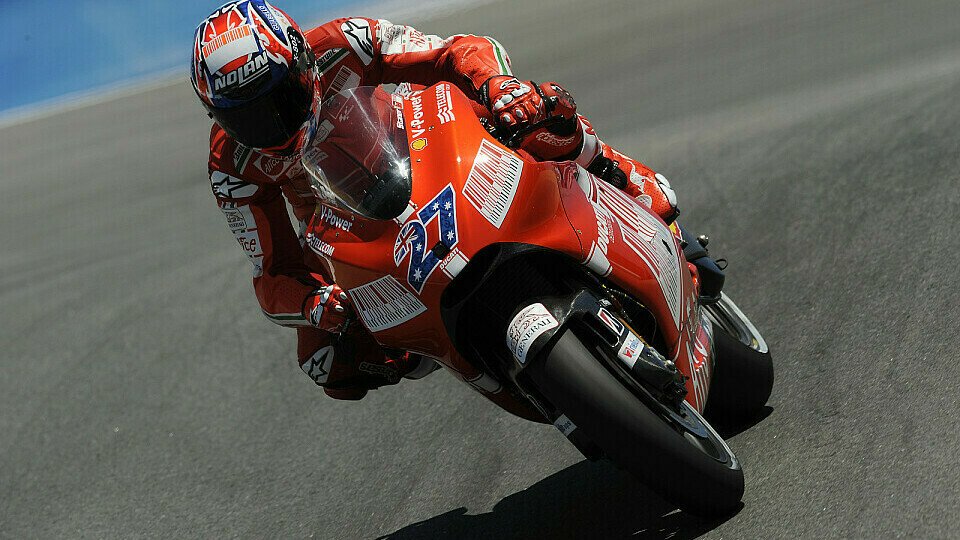Casey Stoner hatte schon eine Ahnung, Foto: Bridgestone