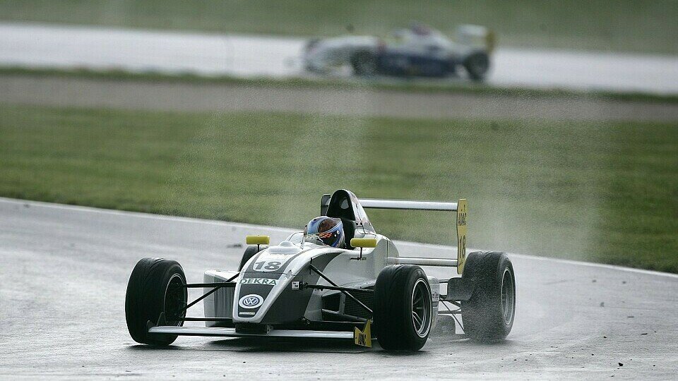 Bachler war der König im Regen, Foto: Formel Masters