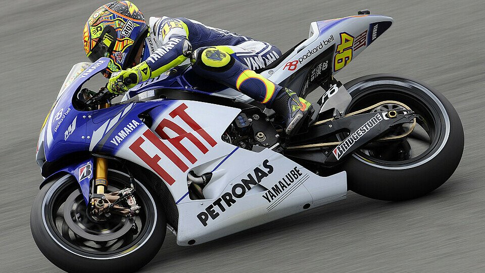Valentino Rossi verstand nicht, warum Dani Pedrosa so stark nachließ, Foto: Yamaha