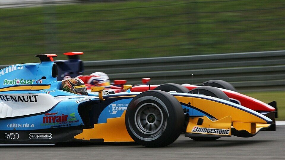 Valsecchi wird nicht mehr in das gelb-blaue Auto steigen, Foto: Hartley/Sutton