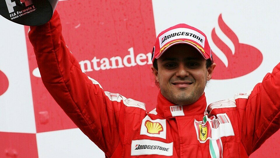 Felipe Massa stand nach langer Zeit wieder auf dem Podest, Foto: Sutton
