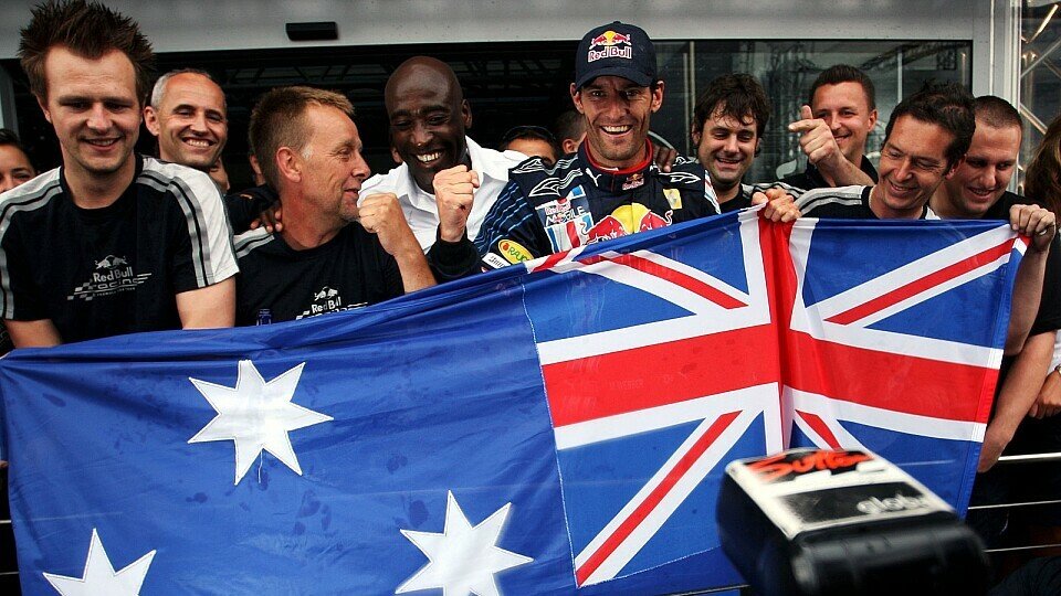 Ein Tag, den Mark Webber nie vergessen wird., Foto: Sutton