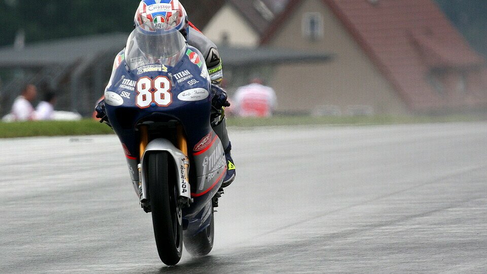 Ranseder staunte über den Grip im Nassen., Foto: Ronny Lekl