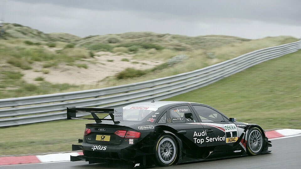 Timo Scheider kam nicht unfallfrei durchs Qualifying., Foto: Audi
