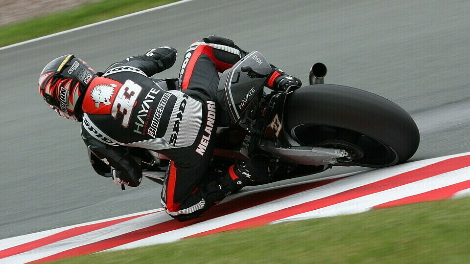 Marco Melandri ist für alles bereit, Foto: Ronny Lekl