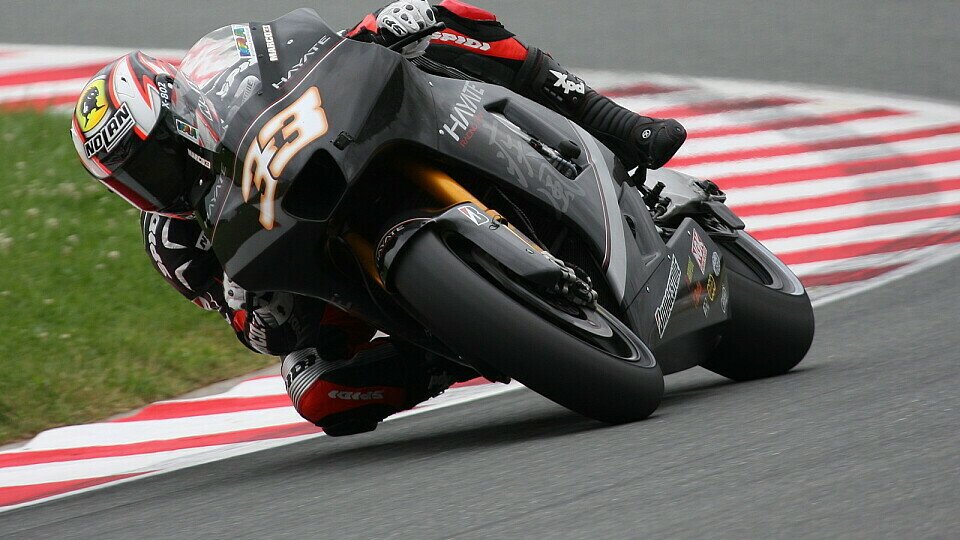 Marco Melandri ärgerte sich nicht mehr zu sehr, Foto: Ronny Lekl