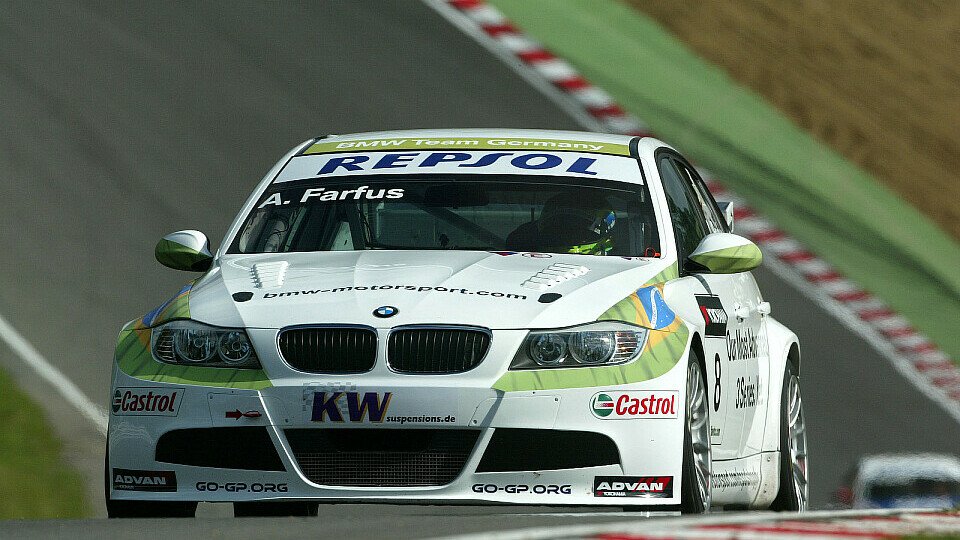Farfus überquerte als Erster die Ziellinie, Foto: BMW Farfus überquerte als Erster die Ziellinie, Foto: BMW
