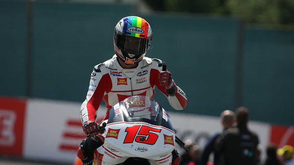 Gresini möchte wieder jubeln., Foto: Ronny Lekl