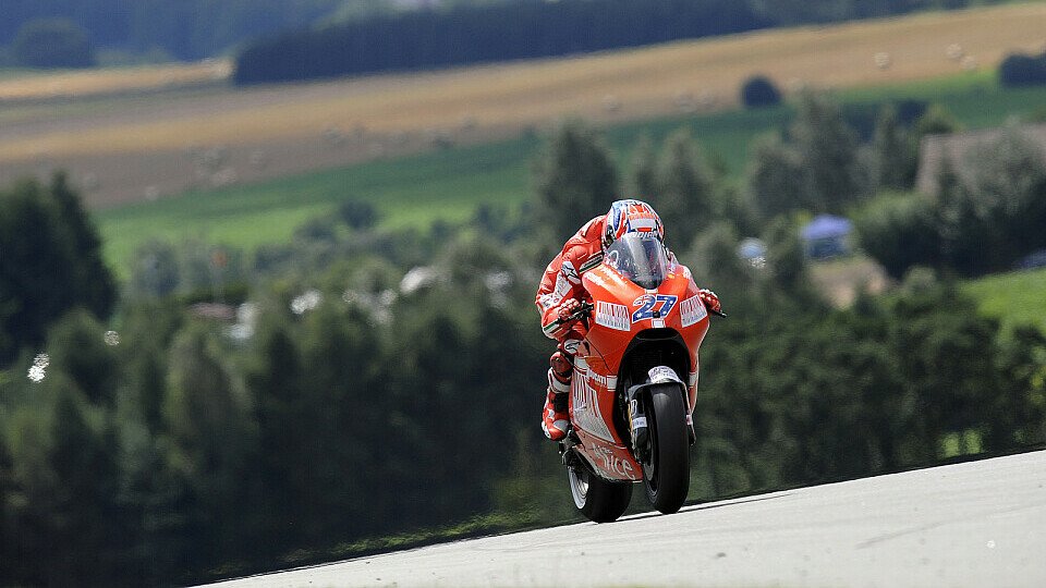 Casey Stoner wünscht sich kühle Temperaturen., Foto: Milagro